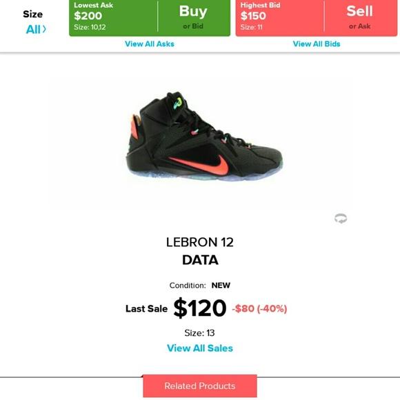 Lebron 12 "data" - Picture 7 of 7